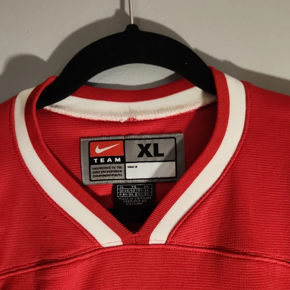 Red Hockey Jersey - Picture 10 of 15